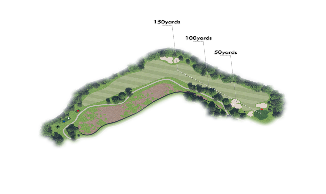 CENTRAL 12홀 코스 레이아웃