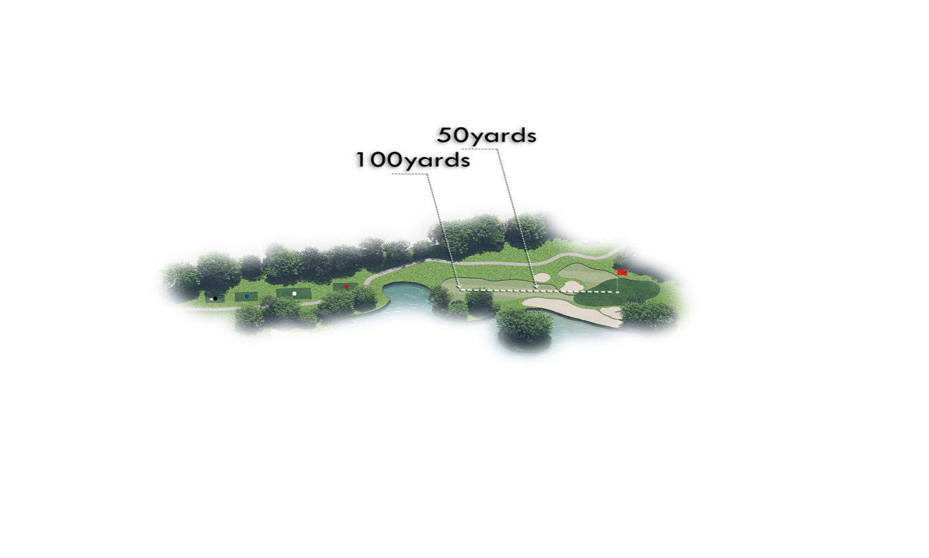 CENTRAL 15홀 코스 레이아웃