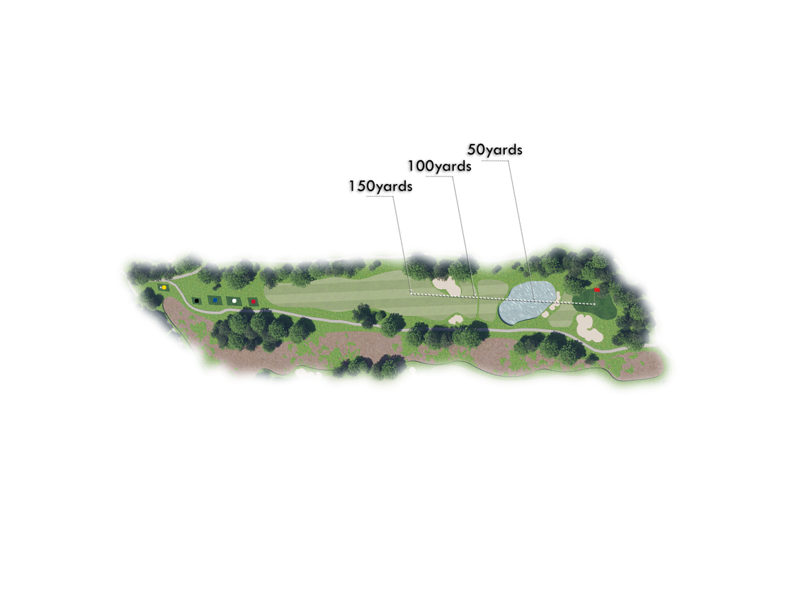 CENTRAL 17홀 코스 레이아웃