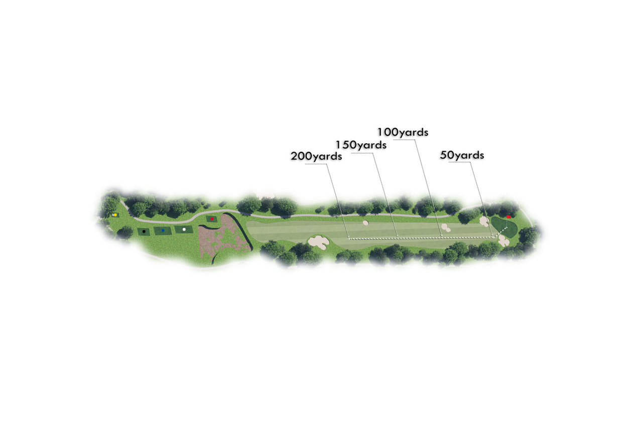 CENTRAL 18홀 코스 레이아웃