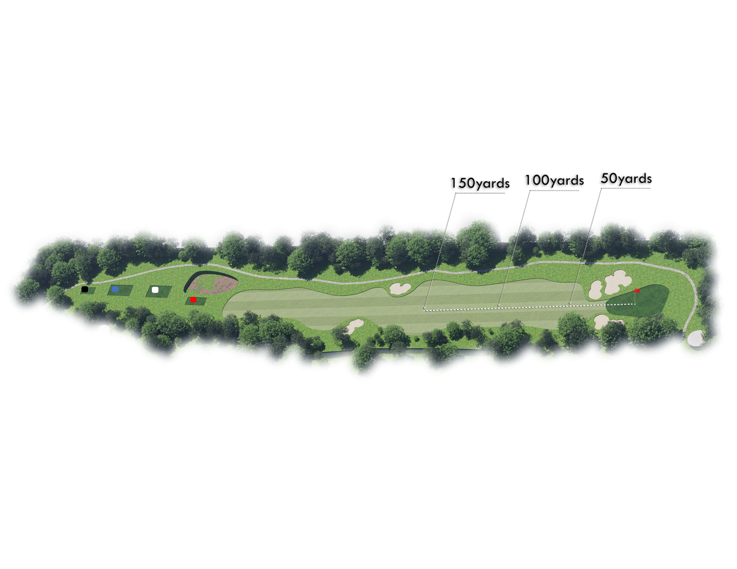 ROYAL 2홀 코스 레이아웃